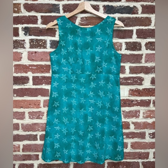 Vintage United Colors of Benetton Summer Dress in Starfish Print Size Small - Picture 4 of 5